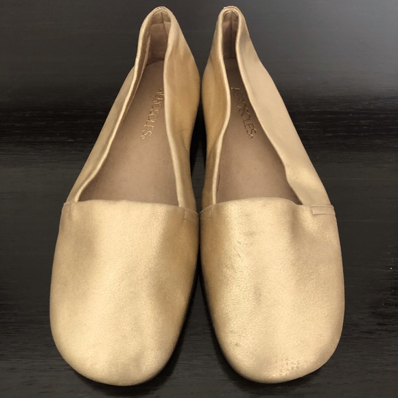 aerosoles gold flats